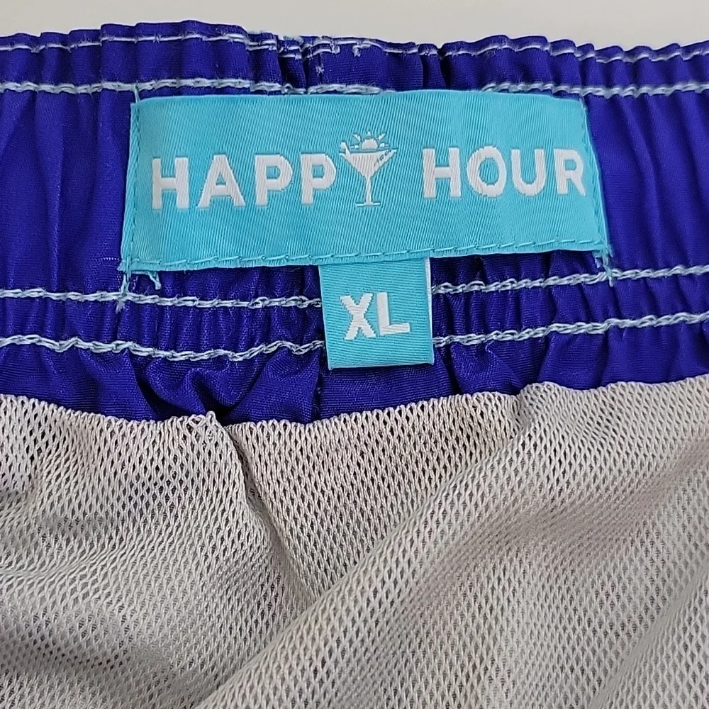 Happy Hour Men's Swim Trunks Size XL NEW - Picture 6 of 8